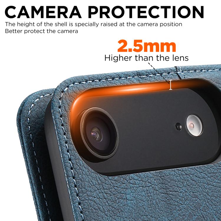 For iPhone Air SUTENI J07 Multifunctional Horizontal Flip Magsafe Leather Phone Case