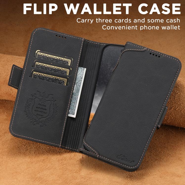 For iPhone 17 SUTENI J07 Multifunctional Horizontal Flip Magsafe Leather Phone Case