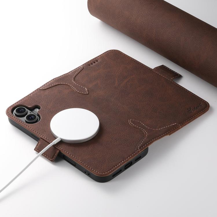 For iPhone 17 SUTENI J07 Multifunctional Horizontal Flip Magsafe Leather Phone Case