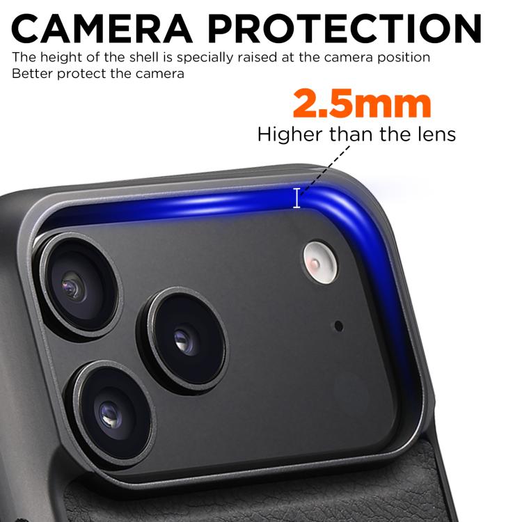 For iPhone 14 Plus Suteni G5 Litchi Leather Magnetic MagSafe Phone Case