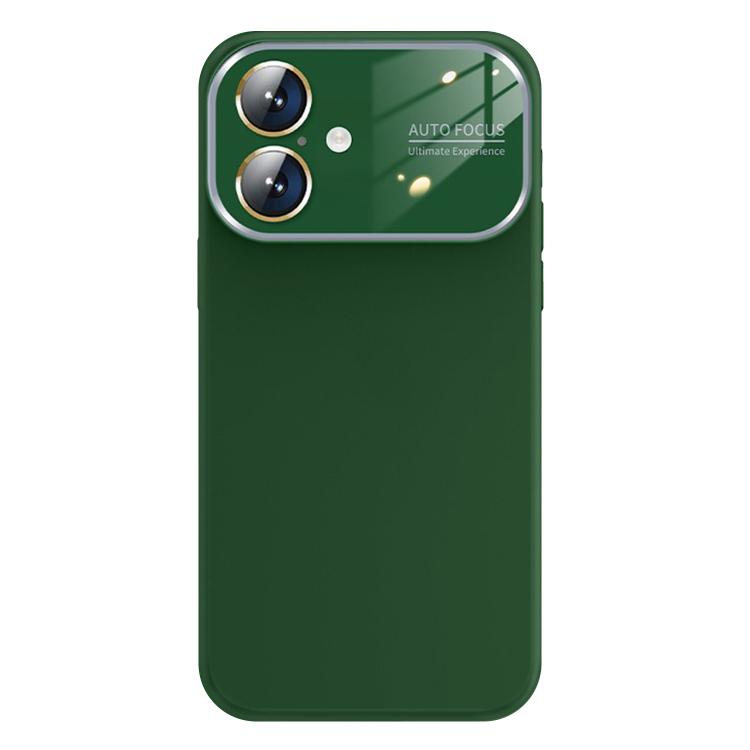 For iPhone 16 Kalebol Large Windows Frosted Liquid Silicone Phone Case