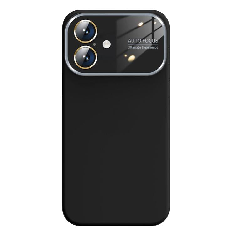 For iPhone 16 Kalebol Large Windows Frosted Liquid Silicone Phone Case