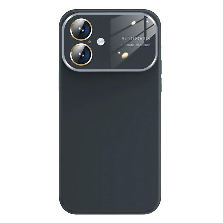 For iPhone 16 Kalebol Large Windows Frosted Liquid Silicone Phone Case