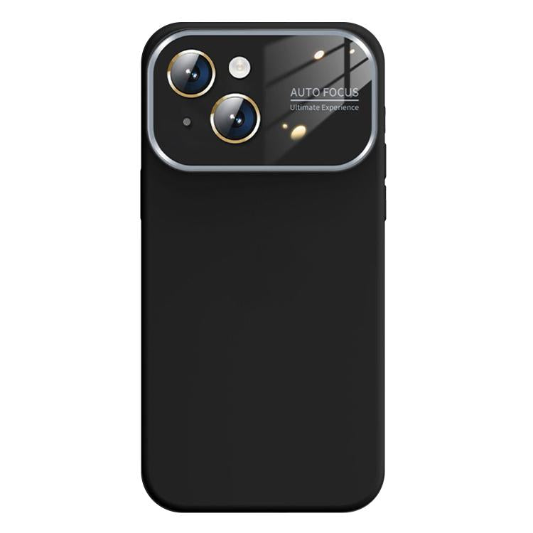 For iPhone 15 Kalebol Large Windows Frosted Liquid Silicone Phone Case