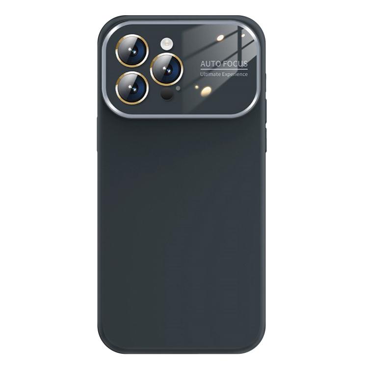 For iPhone 13 Pro Max Kalebol Large Windows Frosted Liquid Silicone Phone Case