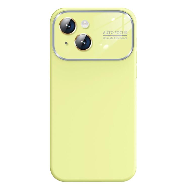 For iPhone 13 Kalebol Large Windows Frosted Liquid Silicone Phone Case