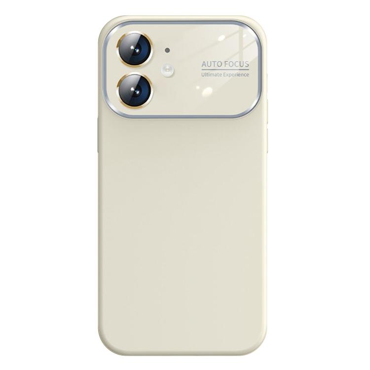 For iPhone 12 Kalebol Large Windows Frosted Liquid Silicone Phone Case