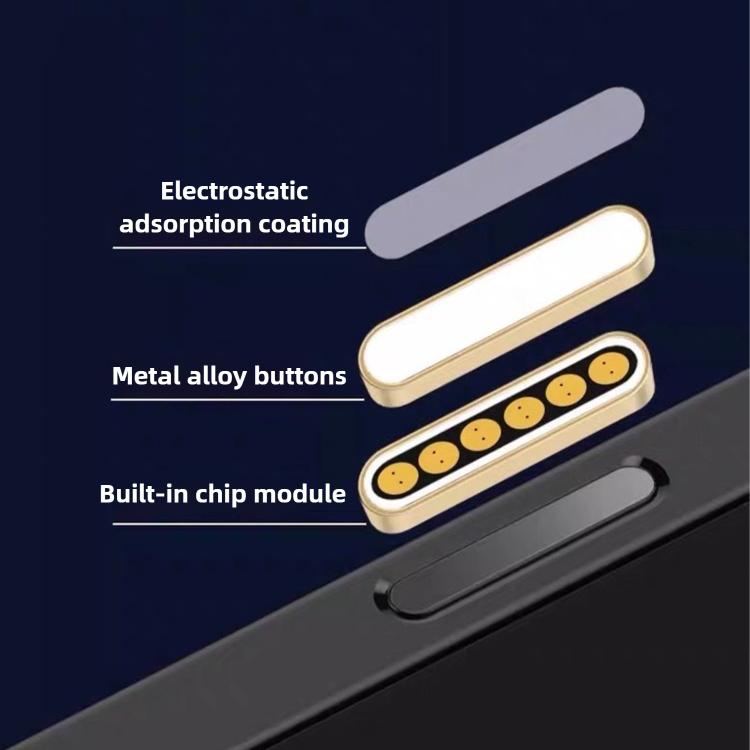 For iPhone 16 Pro Max Kalebol Flexible Metal Key Protection Sticker