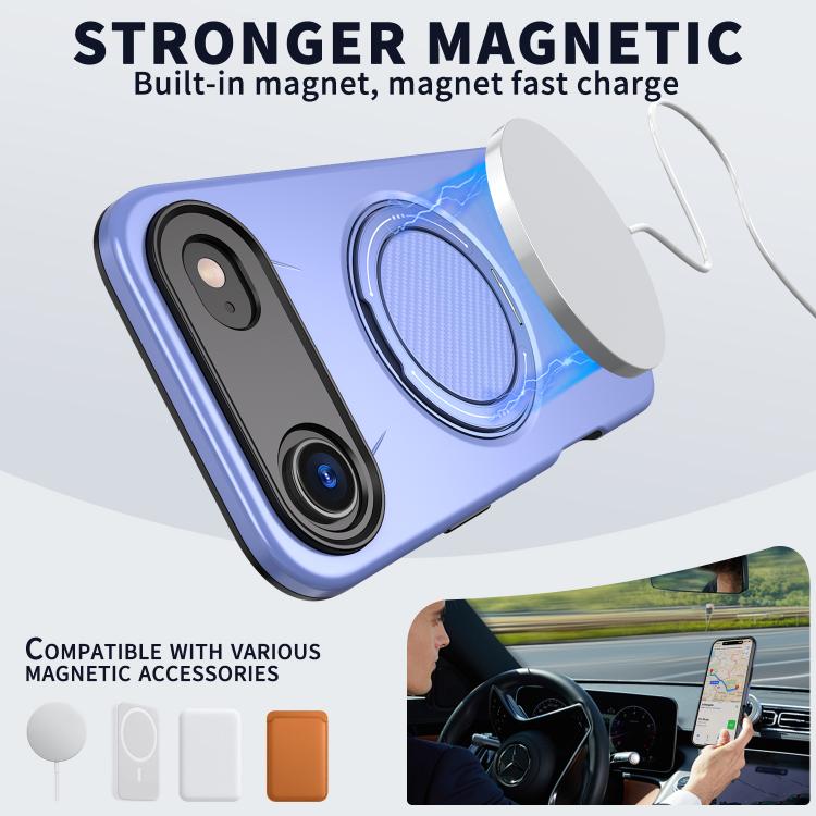 For iPhone Air Kalebol Magnetic MagSafe Rotation Holder PC Phone Case