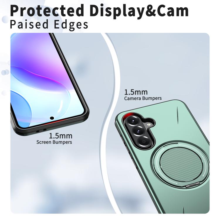 For Samsung Galaxy A16 4G / 5G Kalebol Magnetic MagSafe Rotation Holder PC Phone Case