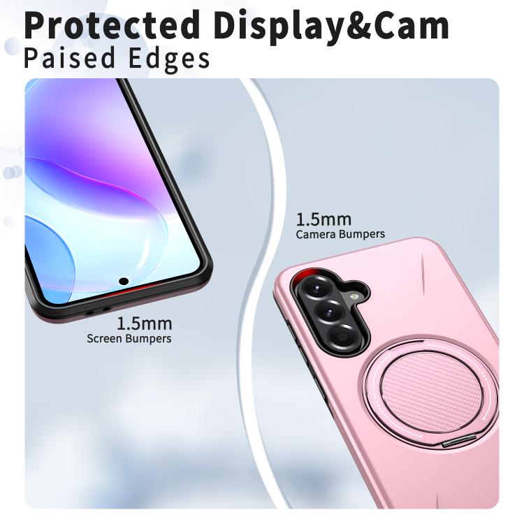 For Samsung Galaxy A26 5G Kalebol Magnetic MagSafe Rotation Holder PC Phone Case