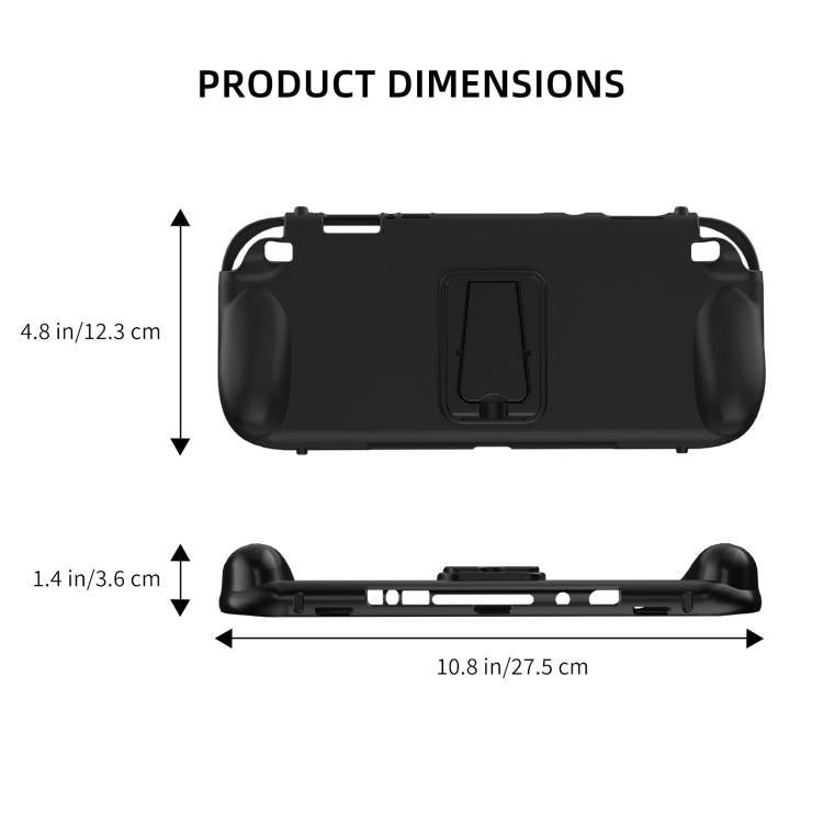 For Nintendo Switch 2 Game Game Console TPU Protective Case with Back Support