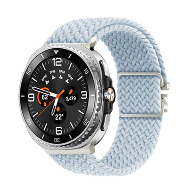 For Samsung Galaxy Watch8 / Watch8 Classic Parachute Buckle Braided Nylon Watch Band
