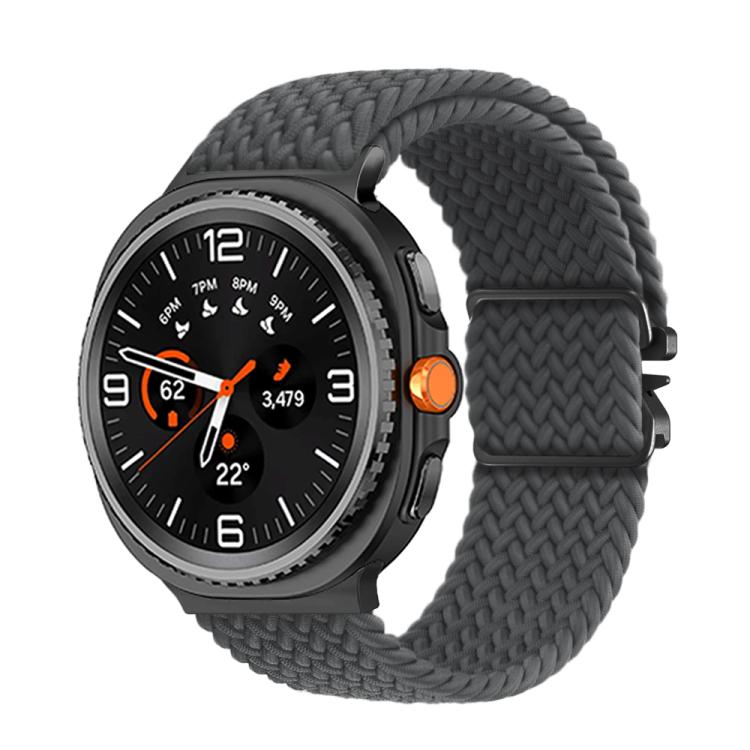 For Samsung Galaxy Watch8 / Watch8 Classic Parachute Buckle Braided Nylon Watch Band
