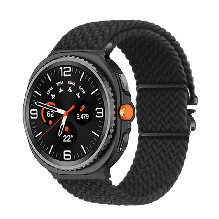 For Samsung Galaxy Watch8 / Watch8 Classic Parachute Buckle Braided Nylon Watch Band