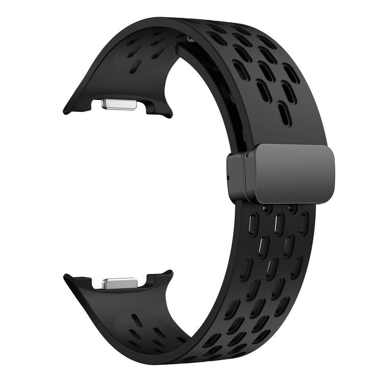 For Samsung Galaxy Watch8 / Watch8 Classic Mesh Magnetic Silicone Watch Band