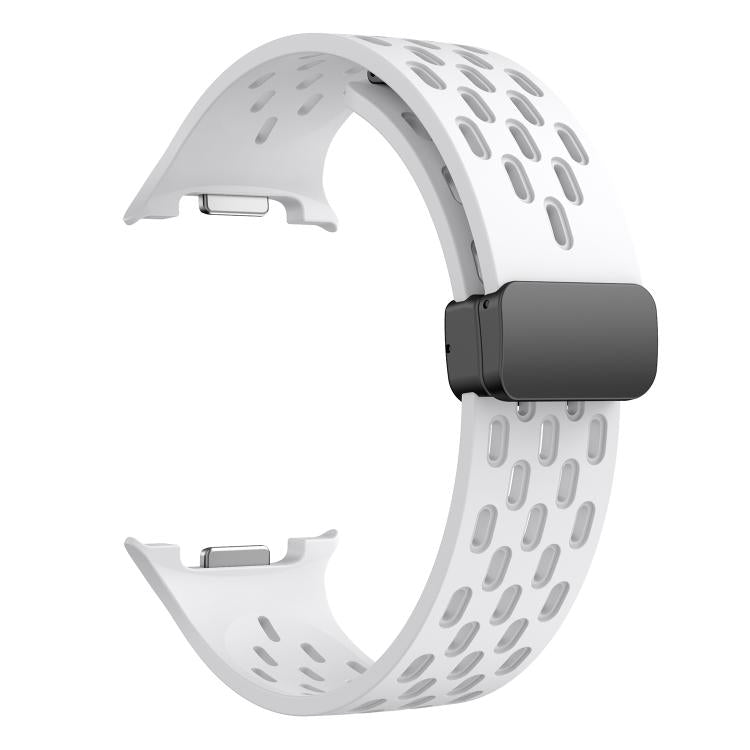 For Samsung Galaxy Watch8 / Watch8 Classic Mesh Magnetic Silicone Watch Band