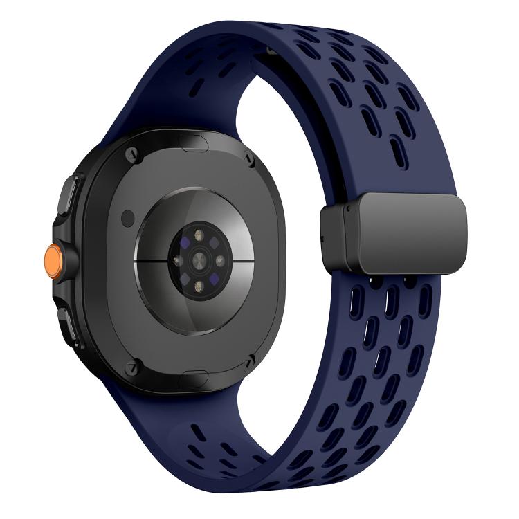 For Samsung Galaxy Watch8 / Watch8 Classic Mesh Magnetic Silicone Watch Band