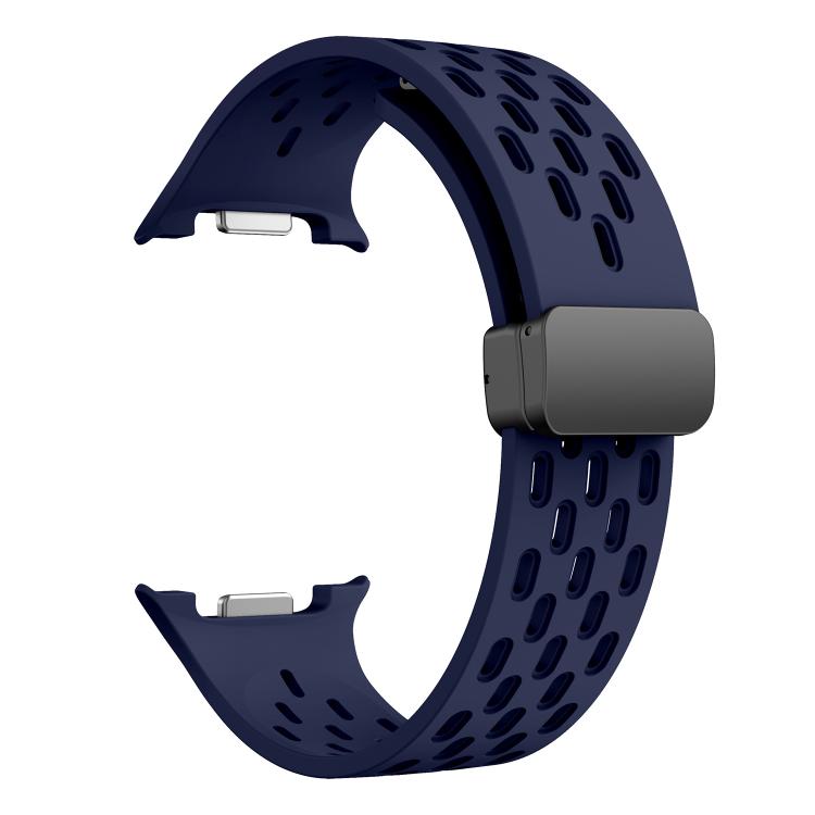 For Samsung Galaxy Watch8 / Watch8 Classic Mesh Magnetic Silicone Watch Band