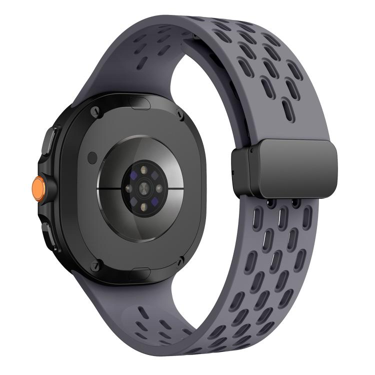For Samsung Galaxy Watch8 / Watch8 Classic Mesh Magnetic Silicone Watch Band