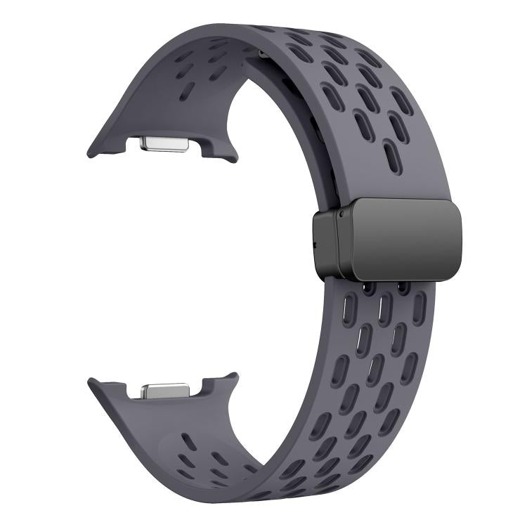 For Samsung Galaxy Watch8 / Watch8 Classic Mesh Magnetic Silicone Watch Band