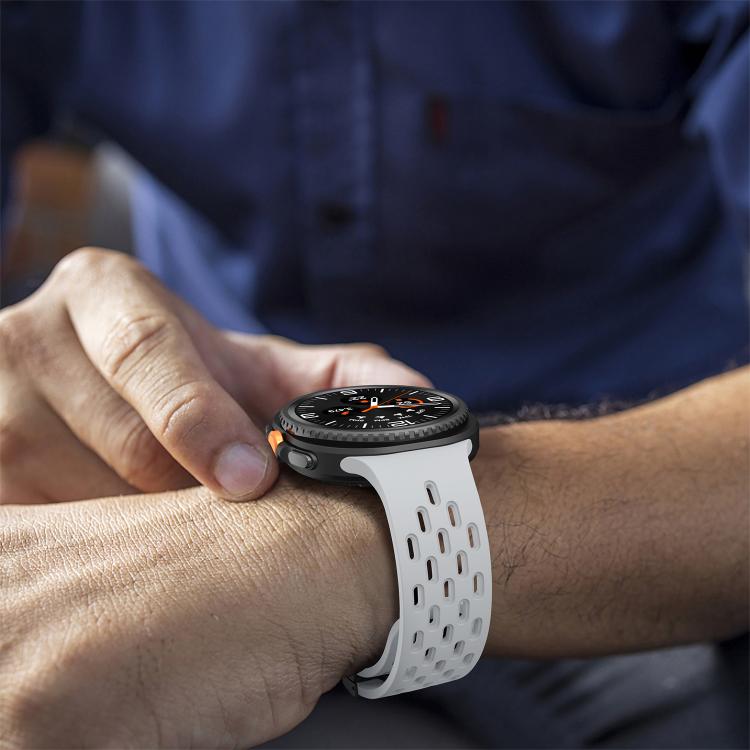 For Samsung Galaxy Watch8 / Watch8 Classic Mesh Magnetic Silicone Watch Band