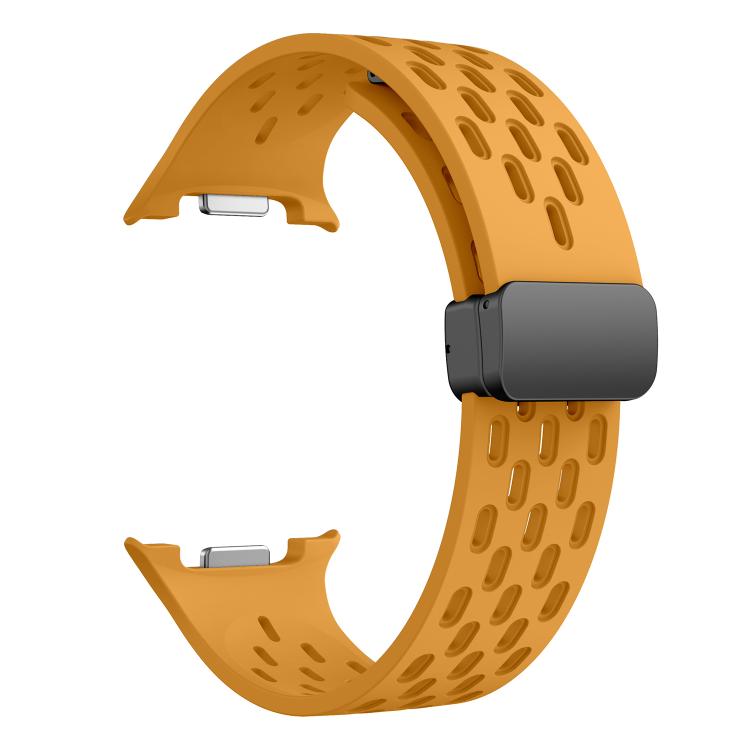 For Samsung Galaxy Watch8 / Watch8 Classic Mesh Magnetic Silicone Watch Band