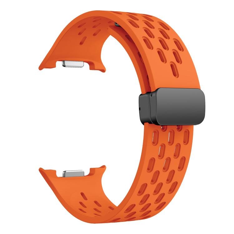 For Samsung Galaxy Watch8 / Watch8 Classic Mesh Magnetic Silicone Watch Band