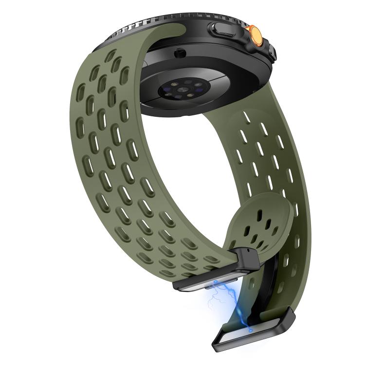 For Samsung Galaxy Watch8 / Watch8 Classic Mesh Magnetic Silicone Watch Band