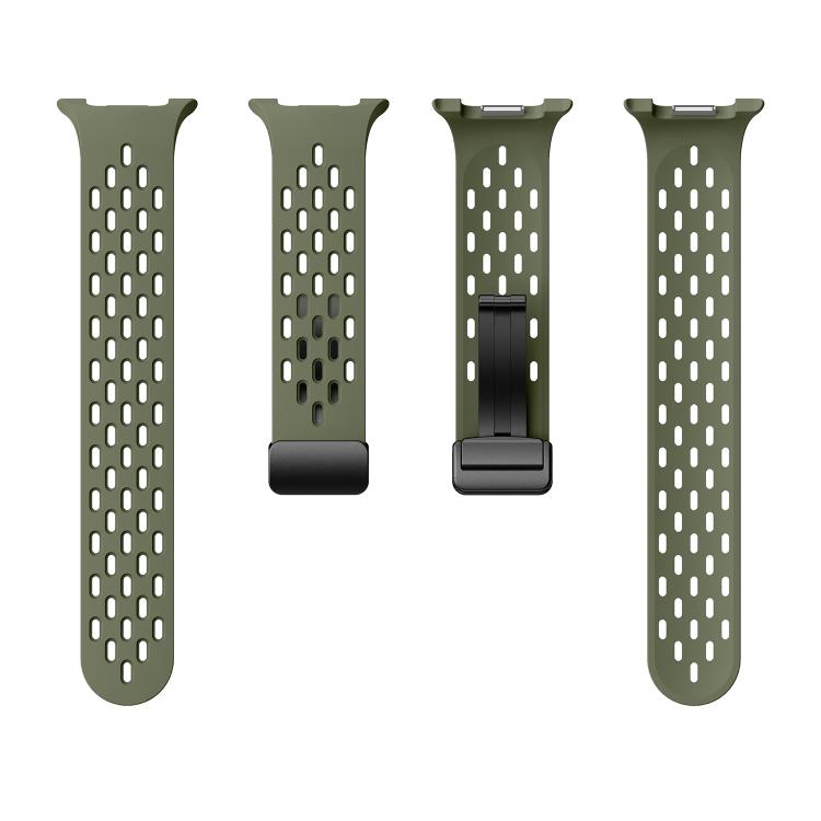 For Samsung Galaxy Watch8 / Watch8 Classic Mesh Magnetic Silicone Watch Band