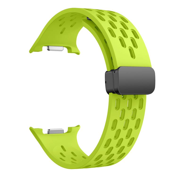 For Samsung Galaxy Watch8 / Watch8 Classic Mesh Magnetic Silicone Watch Band