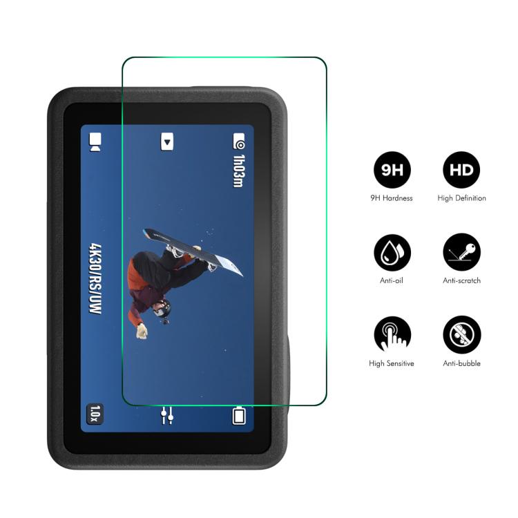 For DJI Osmo Action 5 Pro ENKAY Hat-Prince 0.2mm 9H Tempered Glass Screen Protector Film