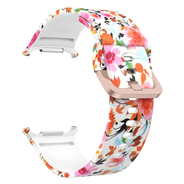 For Samsung Galaxy Watch Ultra 47mm / Ultra 2025 Printed Silicone Watch Band