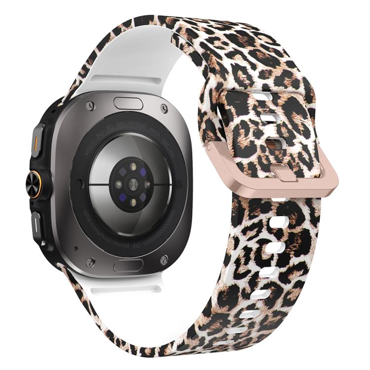 For Samsung Galaxy Watch Ultra 47mm / Ultra 2025 Printed Silicone Watch Band