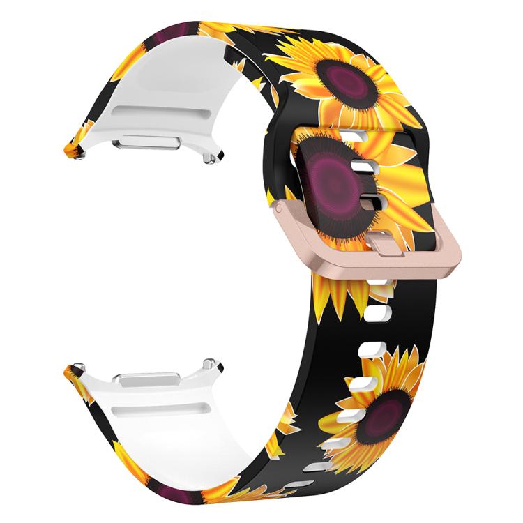 For Samsung Galaxy Watch Ultra 47mm / Ultra 2025 Printed Silicone Watch Band