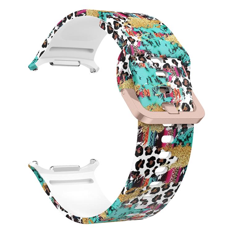 For Samsung Galaxy Watch Ultra 47mm / Ultra 2025 Printed Silicone Watch Band