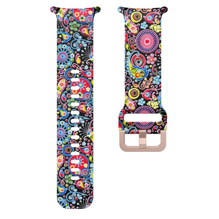 For Samsung Galaxy Watch Ultra 47mm / Ultra 2025 Printed Silicone Watch Band