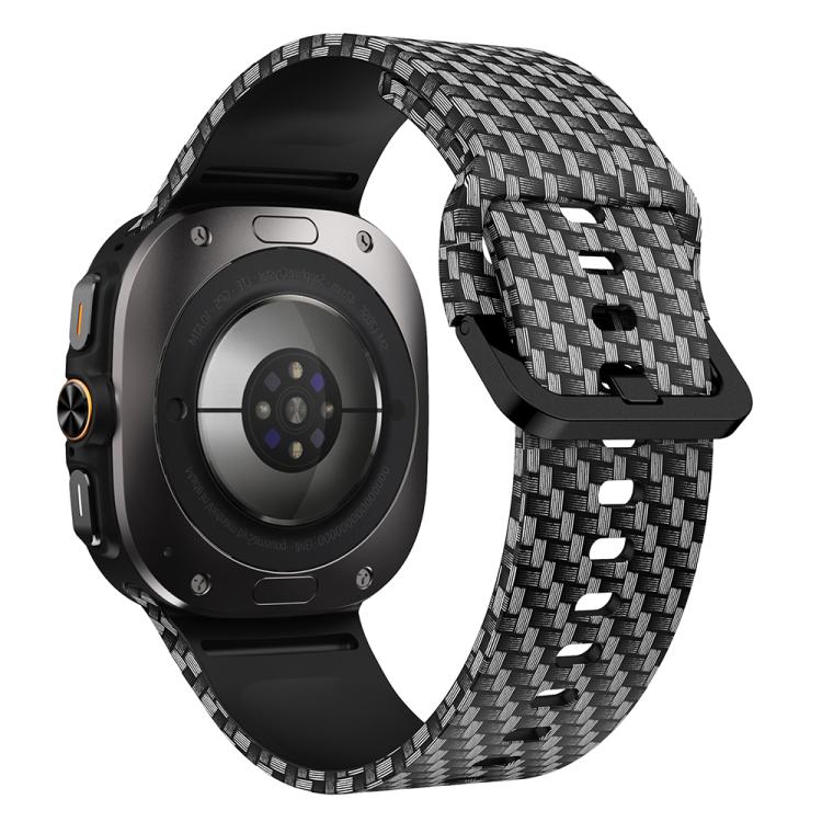 For Samsung Galaxy Watch Ultra 47mm / Ultra 2025 Printed Silicone Watch Band