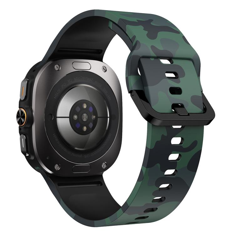 For Samsung Galaxy Watch Ultra 47mm / Ultra 2025 Printed Silicone Watch Band