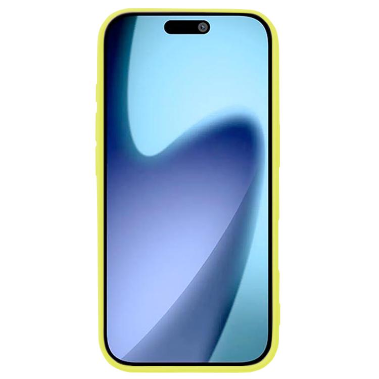 For iPhone 17 Pro Kalebol Solid Color Simple All-inclusive Liquid Silicone Phone Case