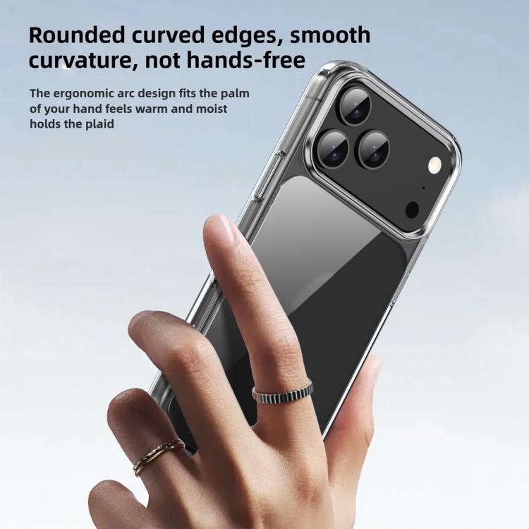 For iPhone Air Kalebol Ice-clear Shockproof Phone Case - Transparent
