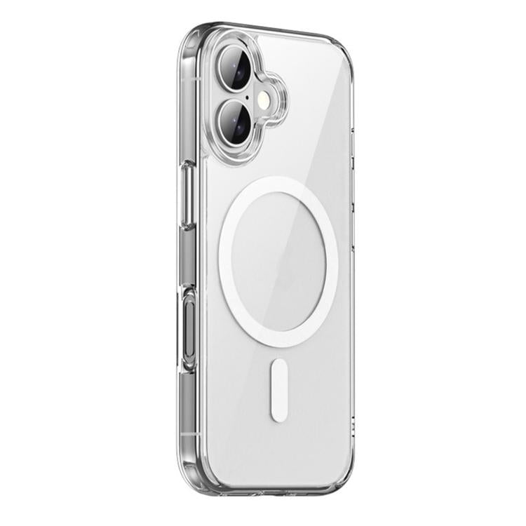 For iPhone 17 Kalebol Ice-clear MagSafe Anti-drop Phone Case - Transparent