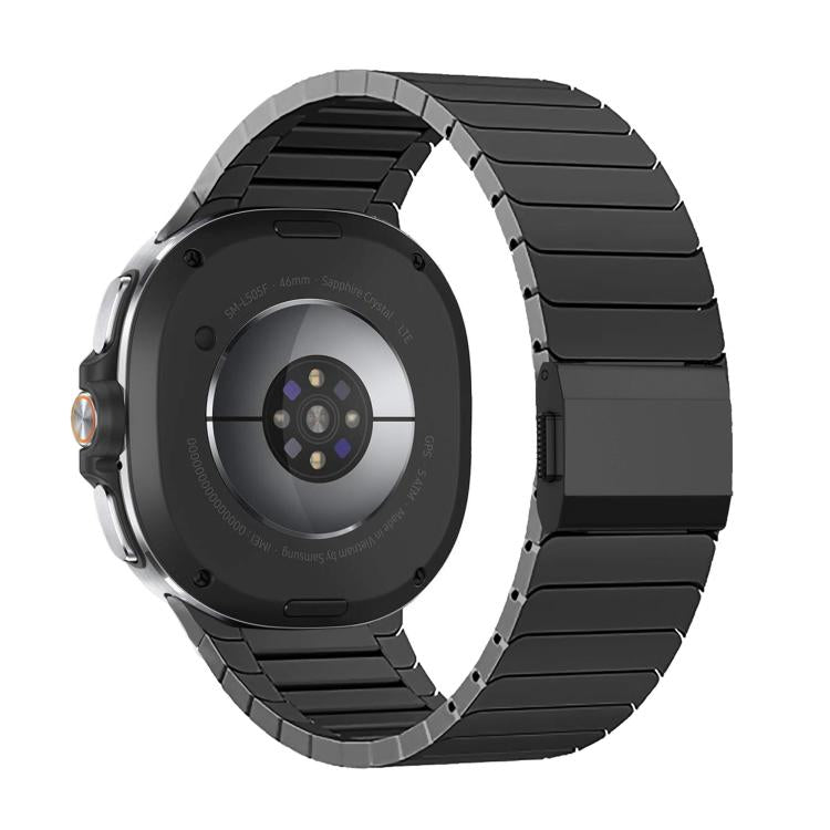 For Samsung Galaxy Watch8 / Watch8 Classic Bamboo Norman Buckle Stainless Steel Watch Band