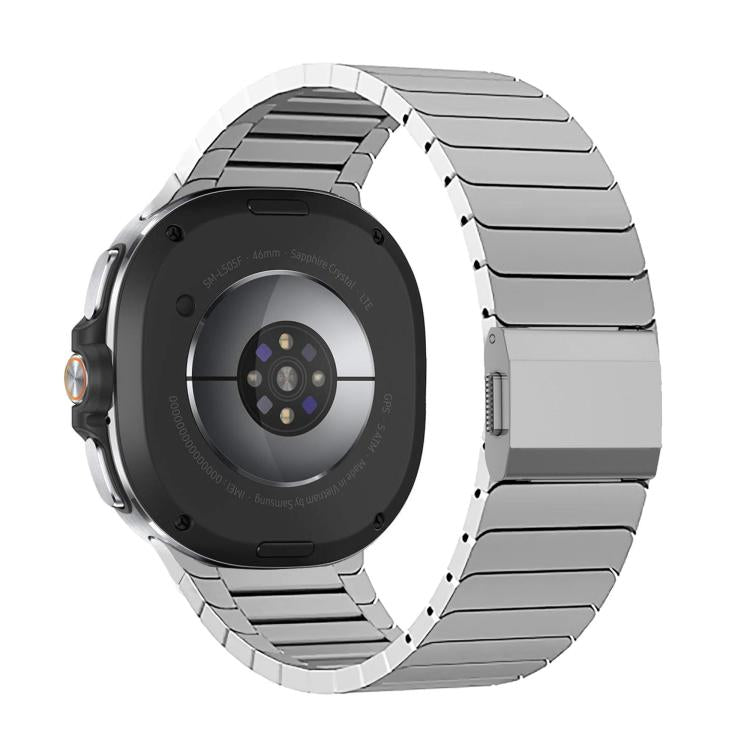 For Samsung Galaxy Watch8 / Watch8 Classic Bamboo Norman Buckle Stainless Steel Watch Band