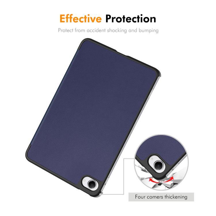 For Xiaomi Redmi K Pad 2 8.8 2026 ENKAY Tri-fold Custer Texture Leather Smart Tablet Case