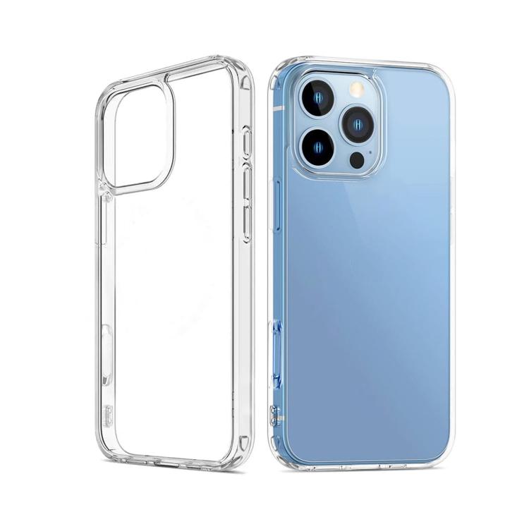 For iPhone 16 Pro Kalebol Simple Clear PC Phone Case - Transparent