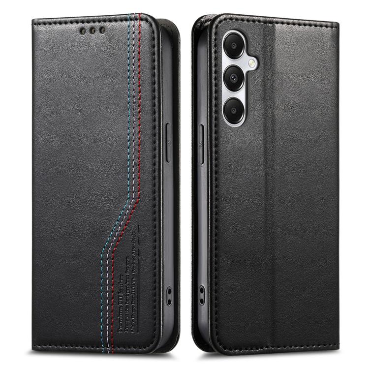 For Samsung Galaxy M36 5G Elastic Wristband Magnetic Suction Leather Phone Case