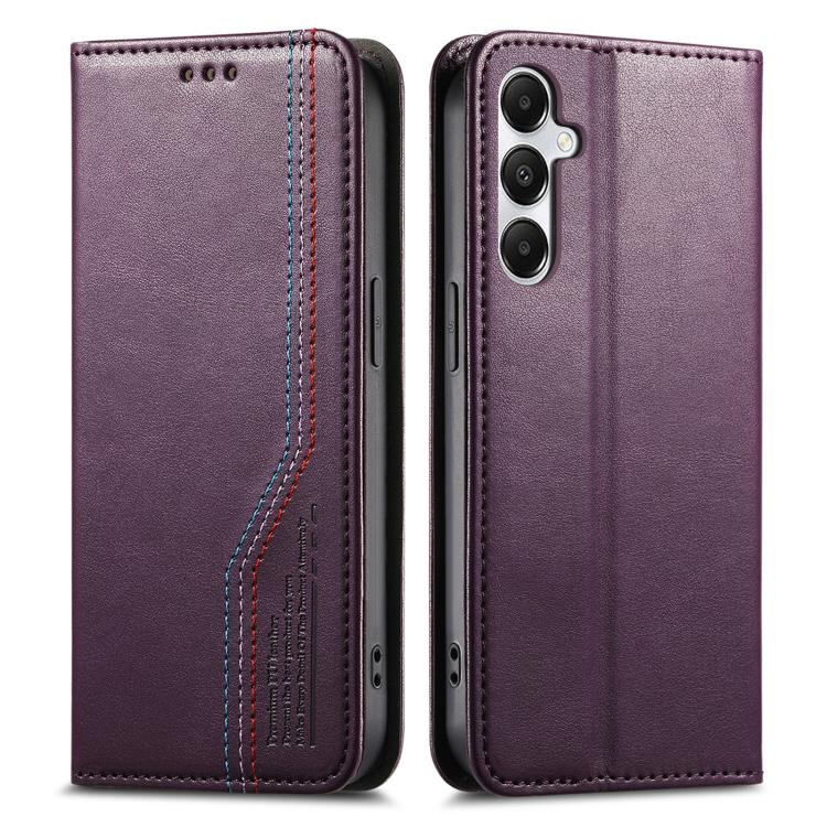 For Samsung Galaxy A16 Elastic Wristband Magnetic Suction Leather Phone Case
