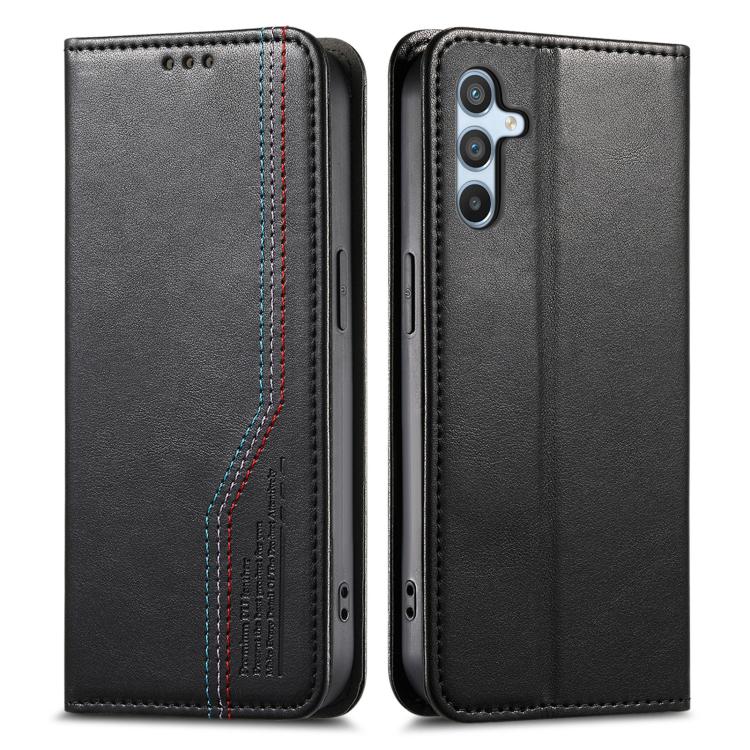 For Samsung Galaxy A54 5G Elastic Wristband Magnetic Suction Leather Phone Case