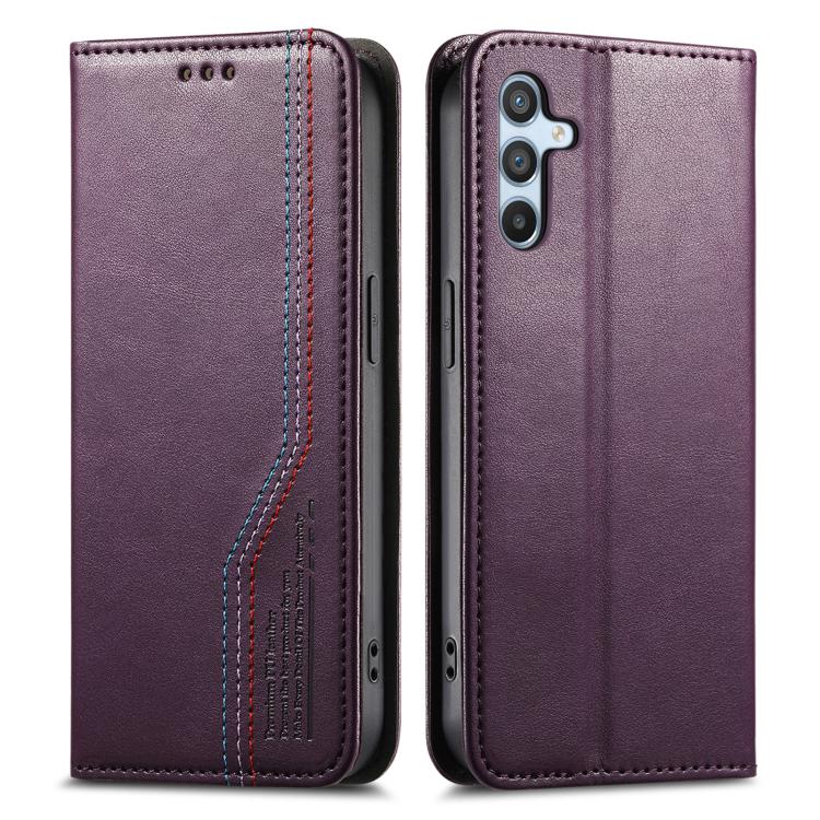 For Samsung Galaxy A54 5G Elastic Wristband Magnetic Suction Leather Phone Case